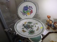 A Portmeirion Dish Twinned With Poole Plate