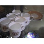 A Collection Of Susie Cooper Cups & Saucers