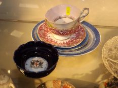 A Crested Ware Dish & Other China