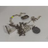 A Quantity Of Silver & White Metal Jewellery