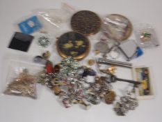 Three Compacts & Other Items