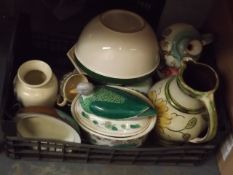 A Box Of Various Ceramics
