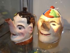 Two Early 20thC. Novelty Teapots