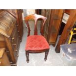 Six Late Victorian Mahogany Dining Chairs