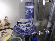Four Pieces Of Early 20thC. Blue & White Transfer