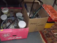 Four Boxes Of Various Decorating Ware & Tools