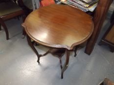 A Mahogany Occasional Table