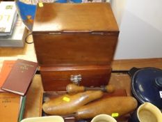 Two Antique Shoe Stretchers & Other Items