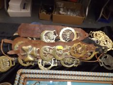 A Small Quantity Of Horse Brasses, Some With Strap