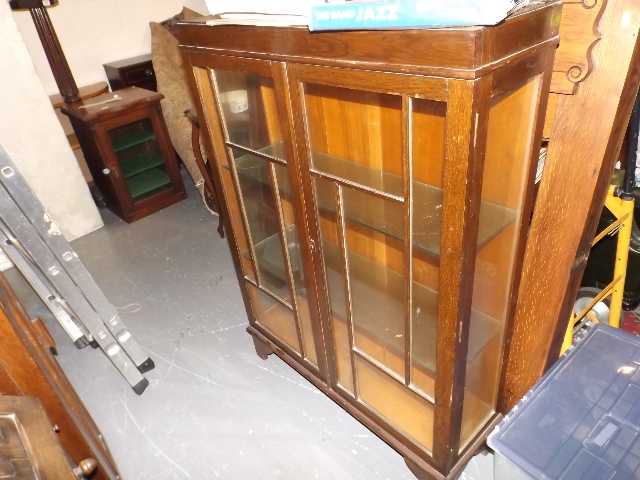 A 20thC. Mahogany Display Cabinet