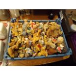 A Tray Quantity Of Teddy Bears