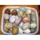 A Good Selection Of Polished Stone Eggs