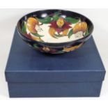 A Large Boxed Moorcroft Bowl