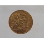 British Half Gold Sovereign 1910