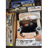 A Boxed Quantity Of Electronic Toy Cars & A Racing