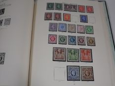 British Stamp Album From Victoria Onward Including