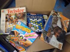 A Boxed Quantity Of 1980'S Board Games & Similar