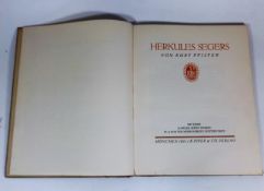 Herkules Segers Kurt Pfister 1921 In German