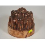 A 19thC. Copper Jelly Mould