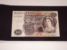 A Jo Page Ten Pound Banknote