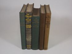 Five Vintage Books On Cricket Relating To The Ashe