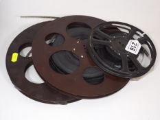 Two Reels Of 9.5mm Movie Film & One Other
