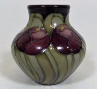 A Moorcroft Vase With Stylised Tulips