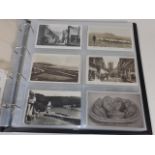 A Large Album Of Vintage Postcards, Many Of Cornis