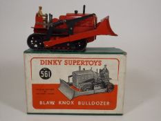 Dinky Supertoys Blaw Knox Bulldozer 561 Boxed