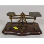 A Set Of Post Office Scales