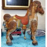 A 1950'S Mobo Bronco Mechanical Horse