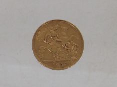British Half Gold Sovereign 1907