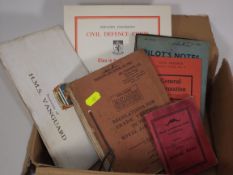 A Small Quantity Of Booklets Relating To Military