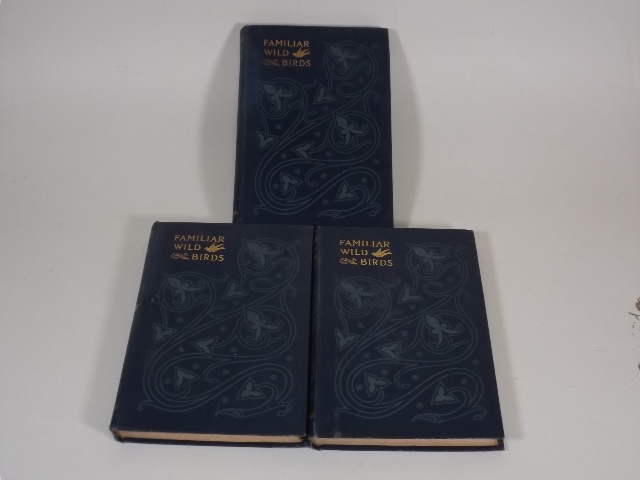 Three Vols Of Familiar Wild Birds