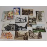 A Quantity Of Vintage Postcards Including The Lond