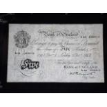 A 1947 Peppiatt Five Pound Note