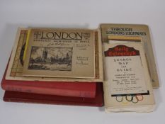 A Small Quantity Of London Related Books & Ephemer