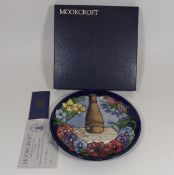 A Boxed Moorcroft Centennial Plate 54/750