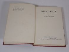 Bram Stoker Dracula Published By Rider & Company
