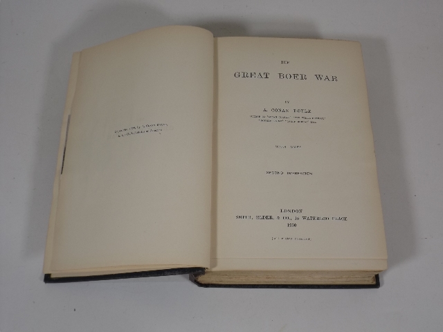 1900 Edition Of A. Conan Doyle The Great Boer War