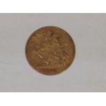 British Full Gold Sovereign 1909