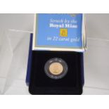 British Full Gold Proof Sovereign 1979