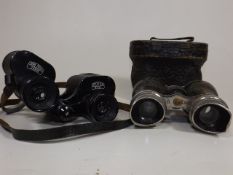 Carl Zeiss Jena Binoculars & One Other