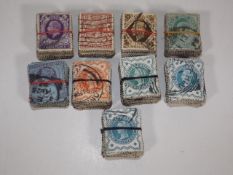 A Small Quantity Of British Stamp Bundles Includin