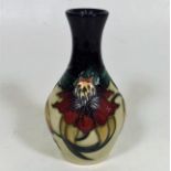 A Moorcroft Vase With Floral Design
