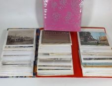 Three Albums Of Mostly Vintage Postcards