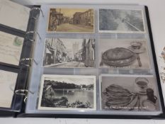 A Large Album Of Vintage Postcards