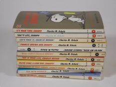 A Collection Of Snoopy Related Books By Charles Sc