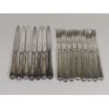 Fifteen Pieces Of Silver Plated Mappin & Webb Flat