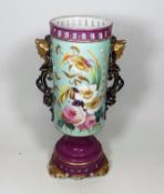A Large Late 19thC. Continental Porcelain Vase